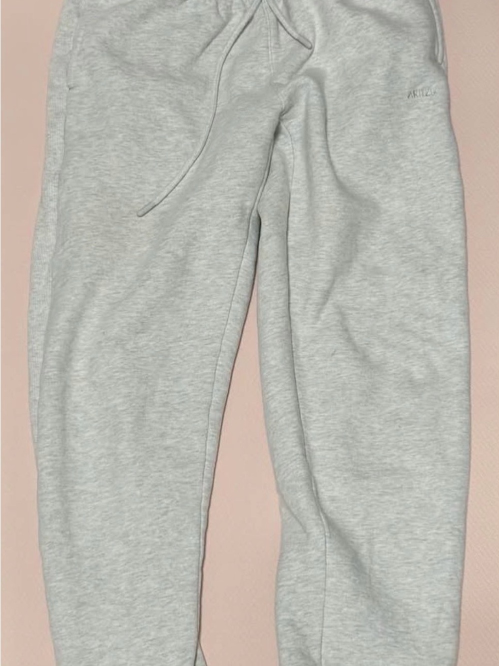 Aritzia Light Gray Sweatpants with Drawstring